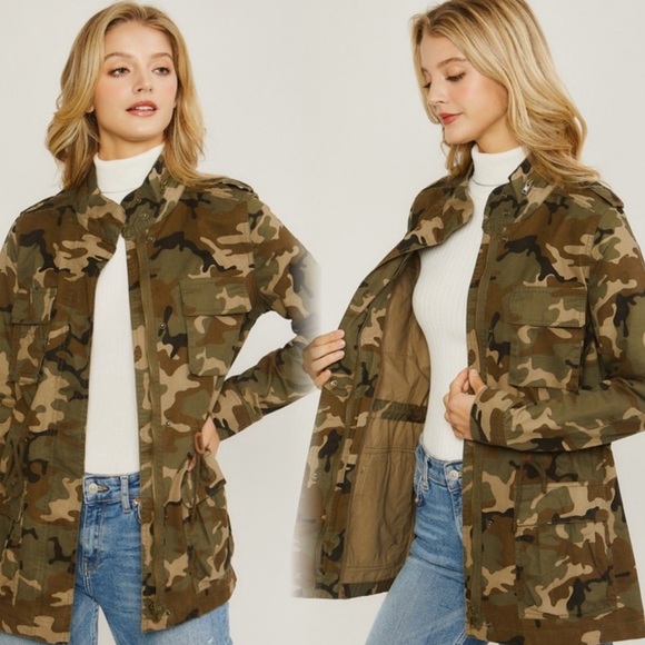 Camouflage Women's Jacket - Picture 3 of 15